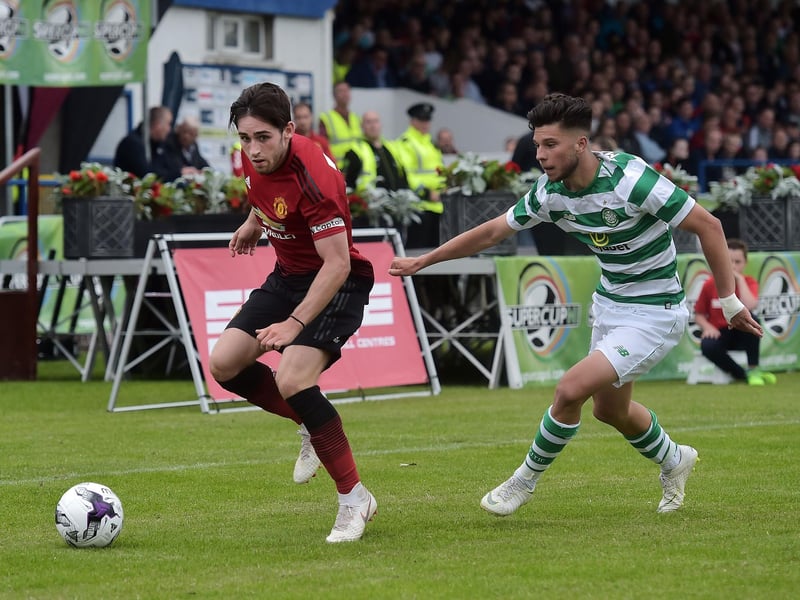 The former Manchester United youngster played on the right of a front three in the first half - and certainly made an impact. A hat trick in the opening 45 minutes ensured a scramble to find out exactly who Rovers were handing an opportunity to. The 21-year-old struggled to get involved in the early stages but settled into a groove, working off the shoulder of the last man to pounce on opportunities.