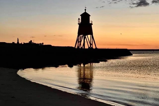 One of South Tyneside's favourite sunset views.