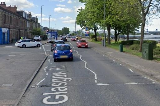 Temporary traffic lights will be in place from 9.30am-6pm on November 20 on the A803, Glasgow Road, Camelon so covers can be replaced. Picture: Google.