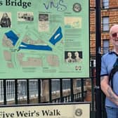 Steel City Walking is hosting The Law and Disorder, Murder and Mayhem Tour with a retired police sergeant Kevin, pictured, who is the perfect guide around Sheffield, and down its often murderous memory lane.