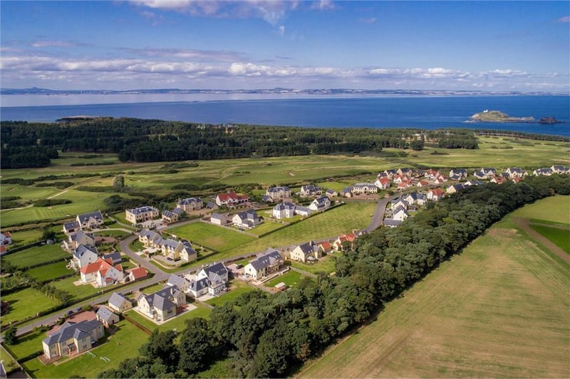 Aerial view of The Village, Archerfield.