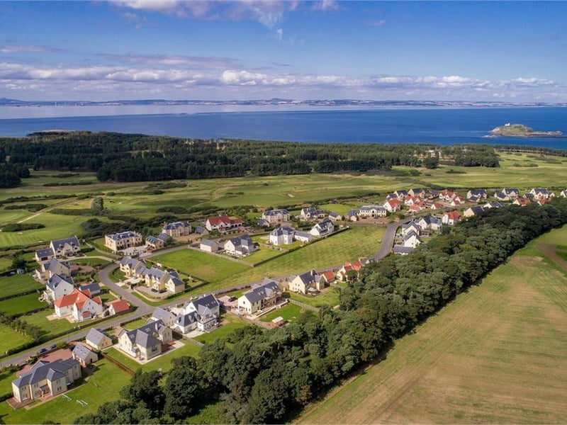 Aerial view of The Village, Archerfield.