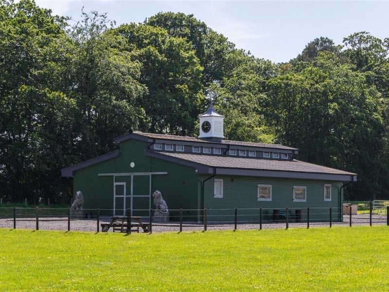 Stable block.