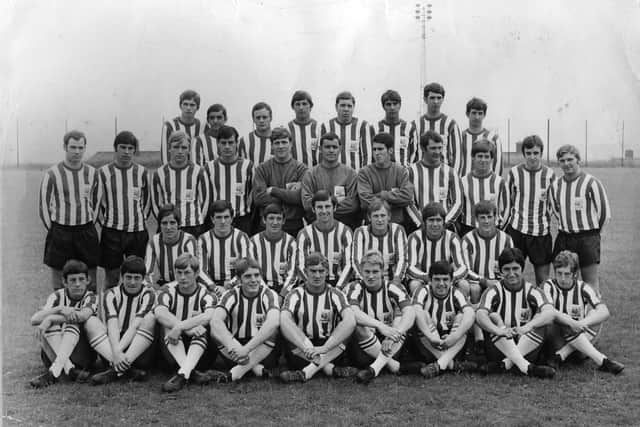The Sheffield United squad of 1968.
