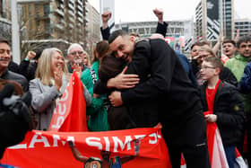 Callum Simpson man of the people Pic courtesy of Boxxer