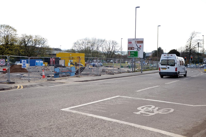 Work has started on the site to build a new McDonald's