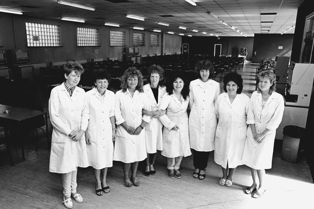 Staff at the firm pictured in the early eighties - did you work there?