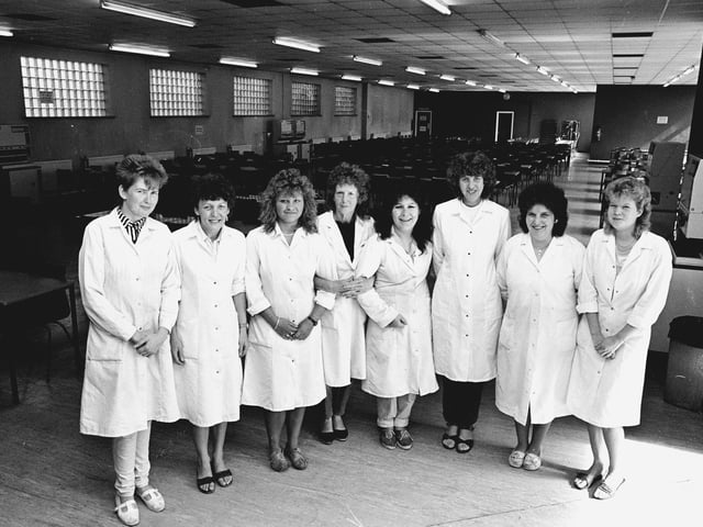 Staff at the firm pictured in the early eighties - did you work there?