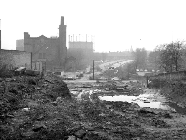 Many of the town's old buildings were demolished to make way for the ring road