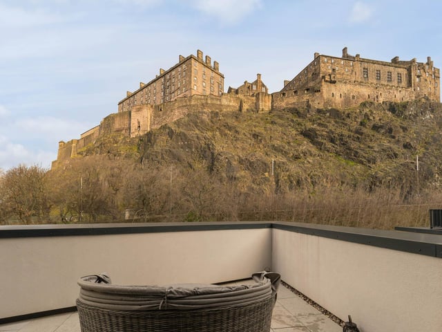 View from terrace.