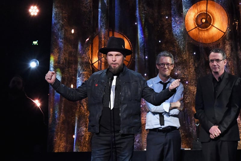 The band has a 2022 European Tour planned, with two dates in London's Hyde Park. Pictured: Jeff Ament of Pearl Jam, front.