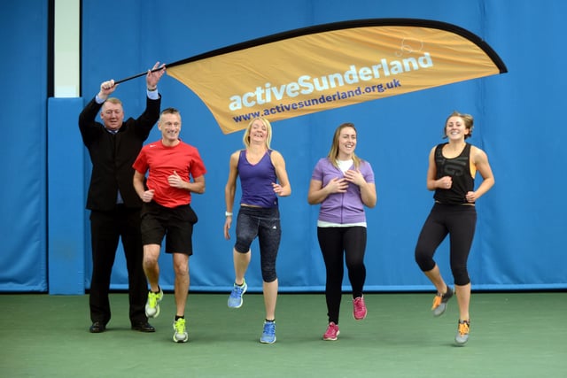The launch of Sunderland's Big Workout 2014 at the Silksworth Community Pool and Fitness Centre. Did you take part?