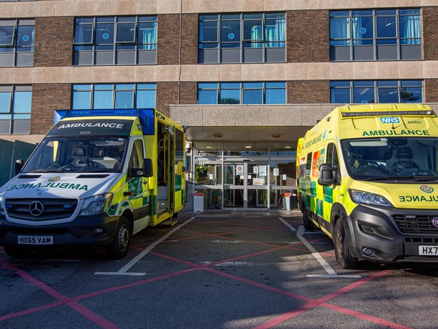 The latest figures show that there was an average of 180 staff members off work each day due to Covid in the week December 13 to December 19 at Portsmouth Hospitals NHS Trust. This was an increase of 29.97 per cent on the week prior.
