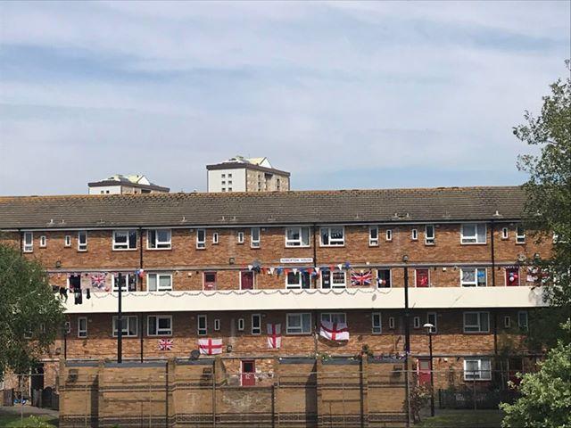 Residents at Soberton House in Landport decorated their homes for VE Day.