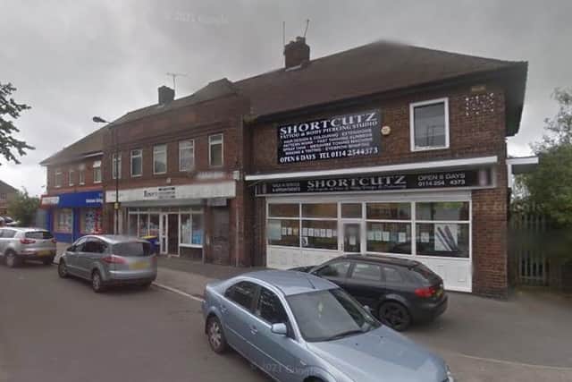 A new mini-market was granted licensing permission from Sheffield Council for this row of shops in Arbourthorne.
