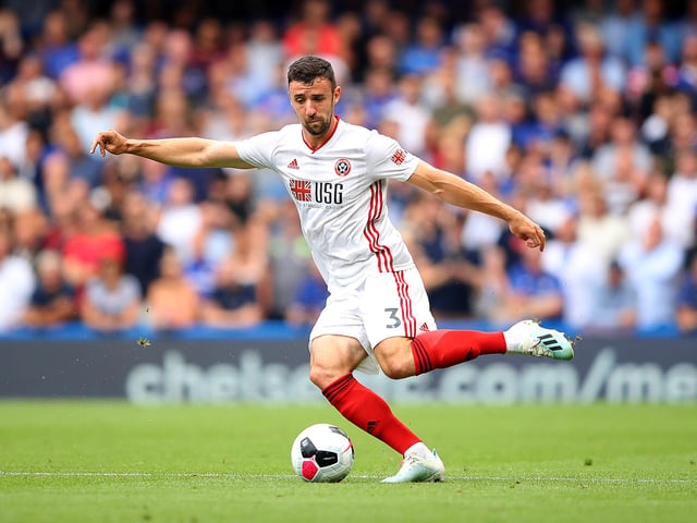 Average: 44.9% per game. On average, he's hit close to five in each match, with close to half of them reaching the intended target. Five out of eight reach a teammate when the Blades beat West Ham 1-0. (Photo by Warren Little/Getty Images)