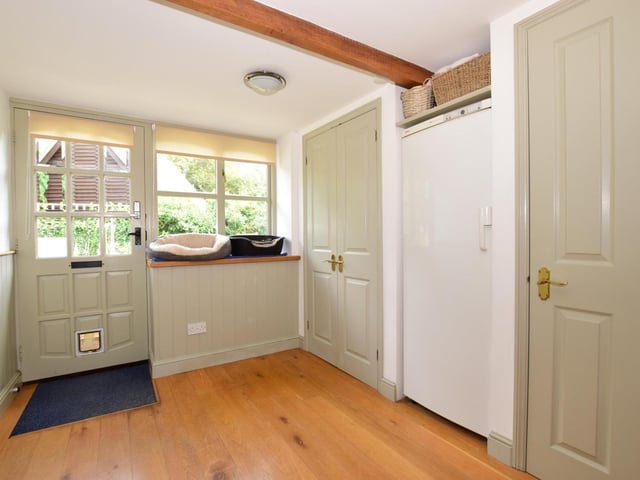 This four bedroom converted barn in Totland Bay, Isle of Wight, is on the market for £1.1m. It is listed by Fine and Country.