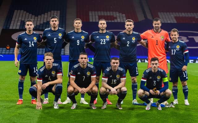 How the Scotland players rated in the clash with Slovakia. Picture: SNS