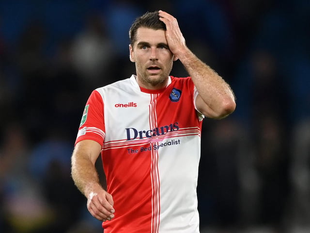 Appearances: 13. Goals: 3. Shots per game: 2.4. Goals per game: 0.23. (Photo by Gareth Copley/Getty Images)