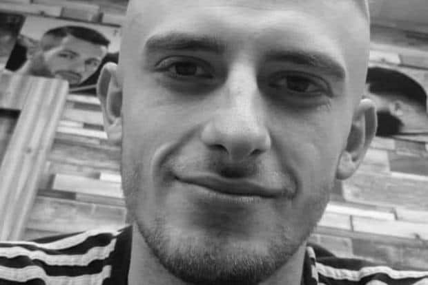 Pictured is drive-by shooting victim Lewis Williams, of Rotherham, who died aged 20 after he was murdered on Wath Road, in Mexborough.