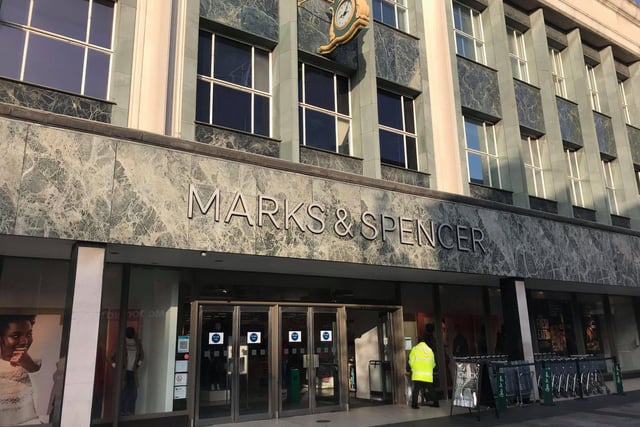 As M&S sells food it remains open