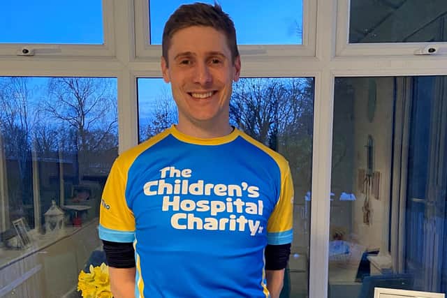 Richard Fyfe is taking on a 1,000 mile challenge to say thank you