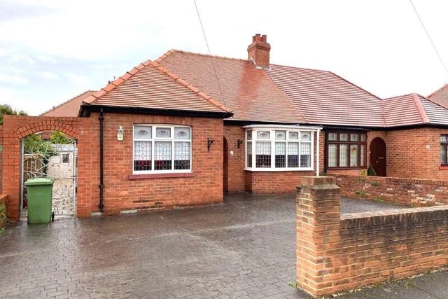 This two bed semi-detached bungalow is the most viewed Sunderland property on Zoopla with 718 views over the last 30 days. It is located on Dilston Gardens and is on the market for £169, 950 with Good Life Homes.