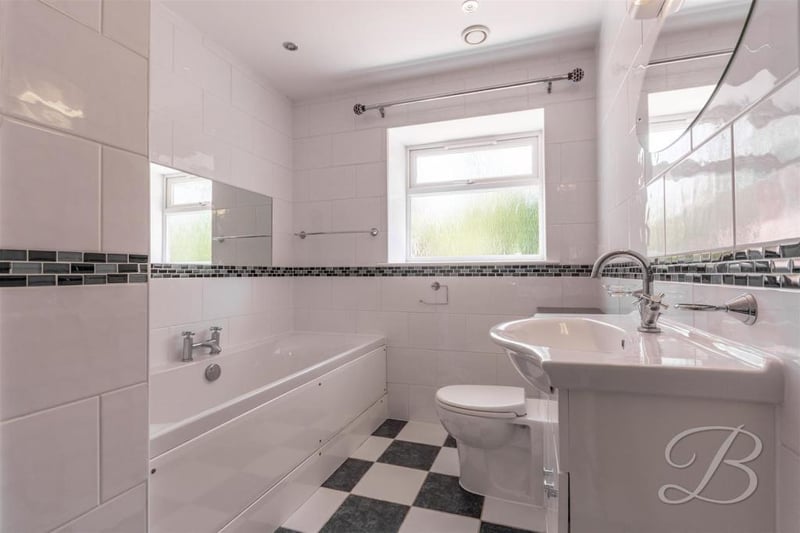 Make a splash in another of the property's en-suite bathrooms. Spotlessly clean.