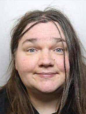 Pictured is Lorna Hewitt, aged 43, of Walkley Road, Walkley, Sheffield, who has been found guilty of the false imprisonment of her son Matthew Langley from between November, 2019, to June 2, 2020. and who was also found guilty of causing or allowing a vulnerable adult, namely Matthew Langley, to suffer serious harm between the same dates.