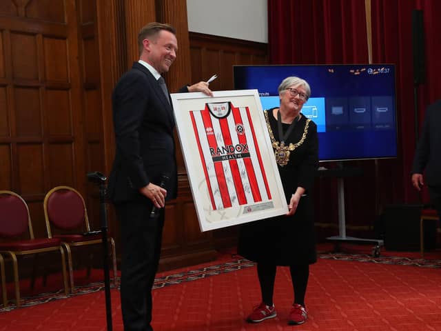 Sheffield United are looking for a new shirt sponsor: Paul Thomas /Sportimage