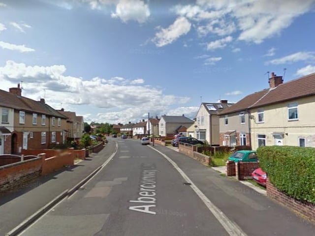 There were a further 7 cases of criminal damage and arson recorded near Aberconway Crescent.