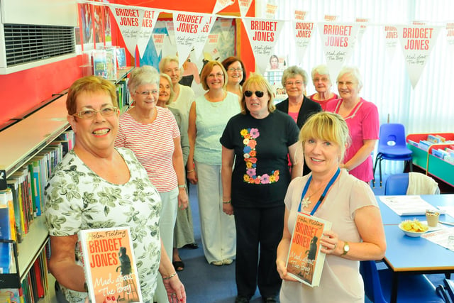 Readers at Throston Library with the latest Bridget Jones novel. Were you pictured in 2014?