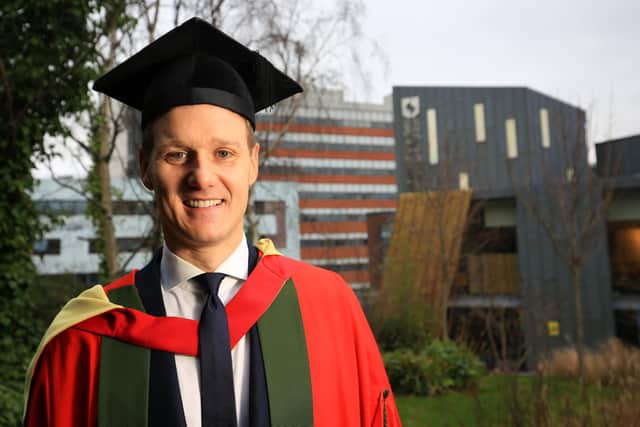 The University of Sheffield graduate suggested that he had no plans to move from Sheffield to London. Photo: Chris Etchells