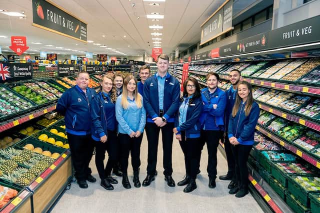 Aldi is recruiting 27 members of staff in South Yorkshire