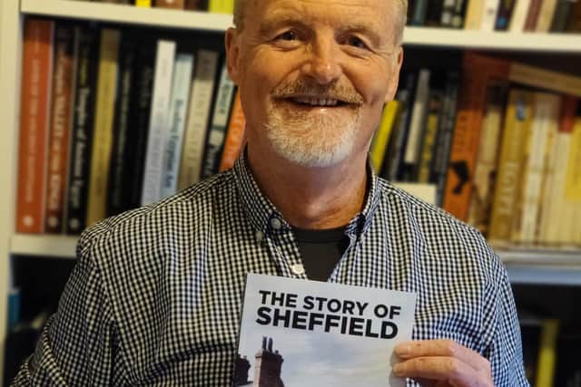 Dr Tim Cooper and his book The Story of Sheffield
