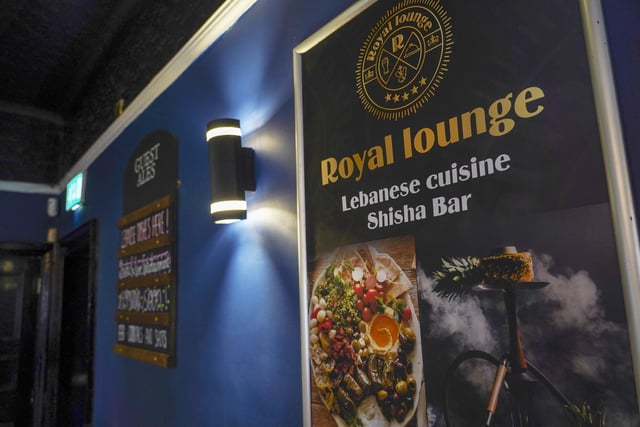 New signage at the Royal Lounge.  Picture Scott Merrylees