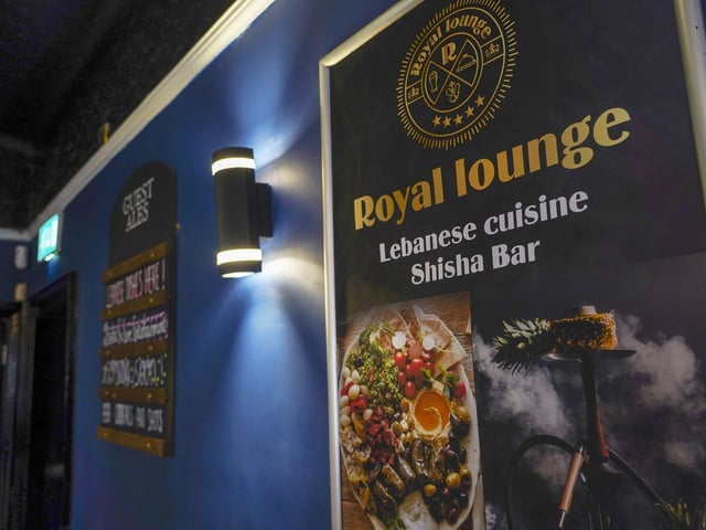 New signage at the Royal Lounge. Picture Scott Merrylees