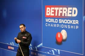 Ronnie O'Sullivan claimed snooker stars are being treated like "lab rats" at this year's World Snooker Championship.