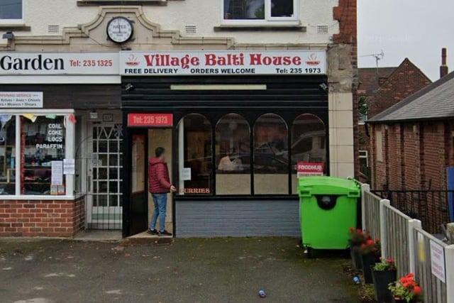 Village Balti House received its current two-star food hygiene rating on January 25, 2023. Hygienic food handling: generally satisfactory. Cleanliness and condition of facilities and building: improvement necessary. Management of food safety: generally satisfactory.