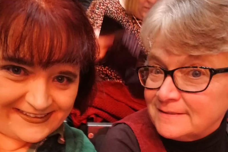 Jo Chisholm said: My lovely mam, who is always there for me and others. This was when we went to see Still Game live in Glasgow, an amazing weekend.
