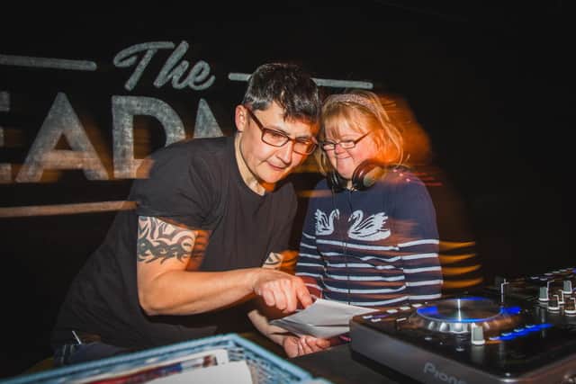 DJ's at Under The Stars' event. Picture by Rich Sayles