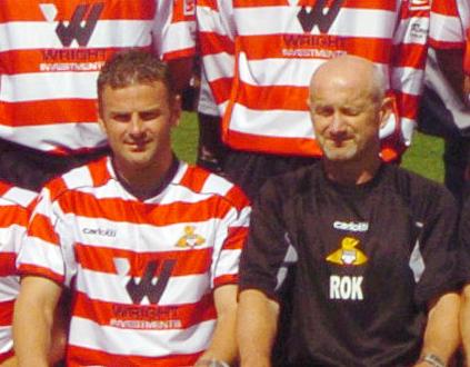 Clues: One rejoined Rovers four years after he left, the other is now assistant manager at Aston Villa