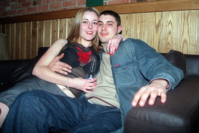 Sarah Smith and her boyfriend Jamie Globe - who in 2003 had been together for six months took a break from dancing at Varsity