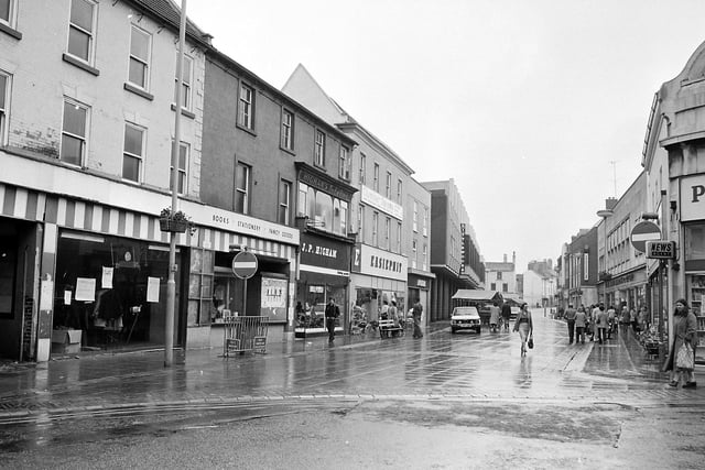 A rainy view of West Gate in 1980 - is this how you remember it?