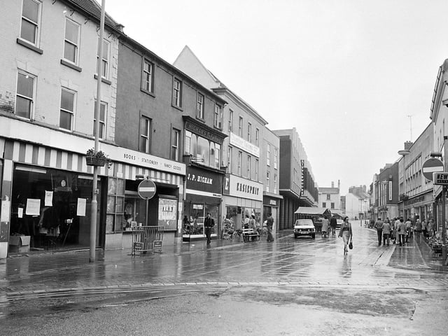 A rainy view of West Gate in 1980 - is this how you remember it?
