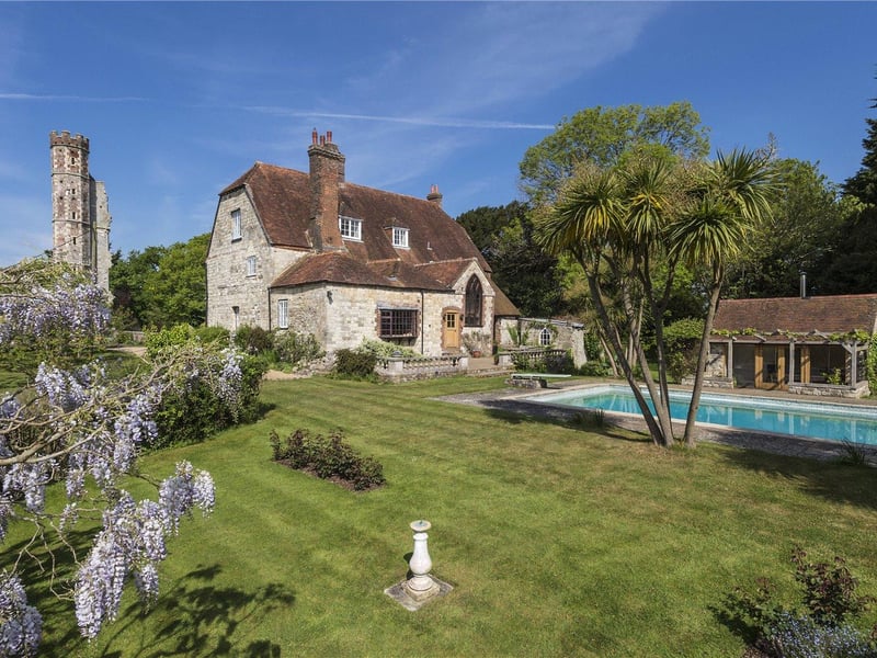 Warblington Castle is up for sale.