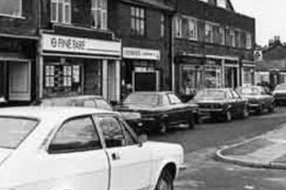 Fine Fair was a supermarket chain seen on many of Sheffield's estates and  high streets, until it was taken over in the late 1980s. The picture shows their Crosspool shop