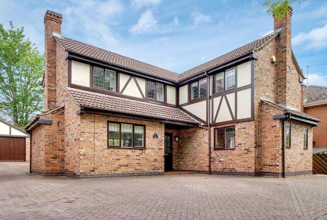 The four bedroom house has feature fireplaces, study and an outbuilding. Marketed by EweMove Sales & Lettings, 01623 355636.