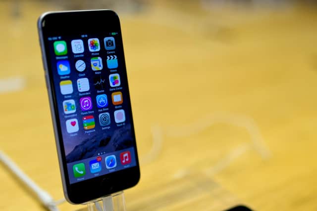 A general view of the iPhone 6 (Photo by Ben A. Pruchnie/Getty Images)