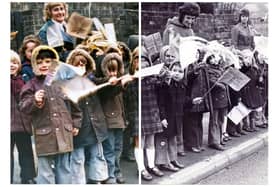 We have transformed old black and white pictures of 1975 from our archive by adding colour for the first time